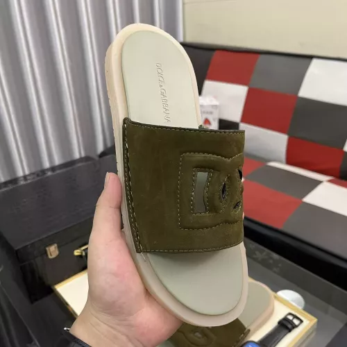 Replica Dolce & Gabbana D&G Slippers For Men #1329530 $52.00 USD for Wholesale