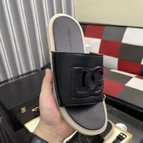 Replica Dolce & Gabbana D&G Slippers For Men #1329536 $52.00 USD for Wholesale