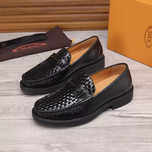 Replica TOD'S Oxfords Shoes For Men #1329562 $100.00 USD for Wholesale