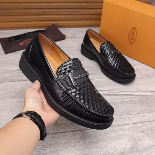 Replica TOD'S Oxfords Shoes For Men #1329562 $100.00 USD for Wholesale