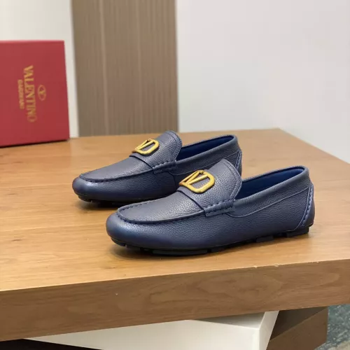 Replica Valentino Leather Shoes For Men #1329567 $115.00 USD for Wholesale