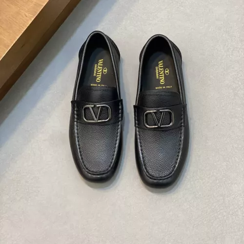 Replica Valentino Leather Shoes For Men #1329568 $115.00 USD for Wholesale