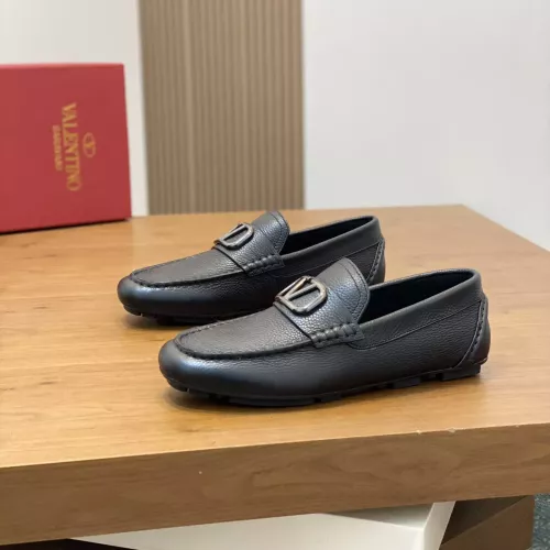 Replica Valentino Leather Shoes For Men #1329568 $115.00 USD for Wholesale