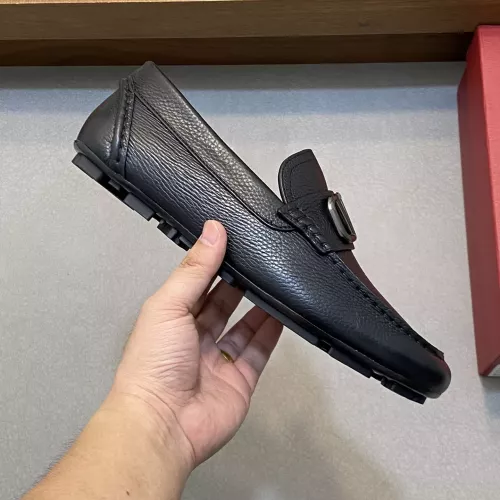 Replica Valentino Leather Shoes For Men #1329568 $115.00 USD for Wholesale