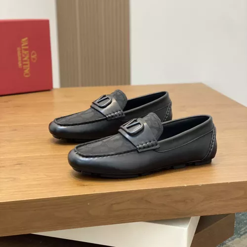 Replica Valentino Leather Shoes For Men #1329569 $115.00 USD for Wholesale
