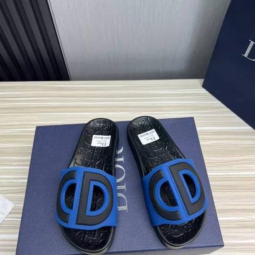 Replica Christian Dior Slippers For Men #1329585 $48.00 USD for Wholesale