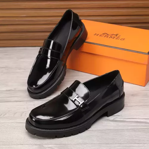 Cheap Hermes Leather Shoes For Men #1329634, $$96.00 USD On Hermes Leather Shoes