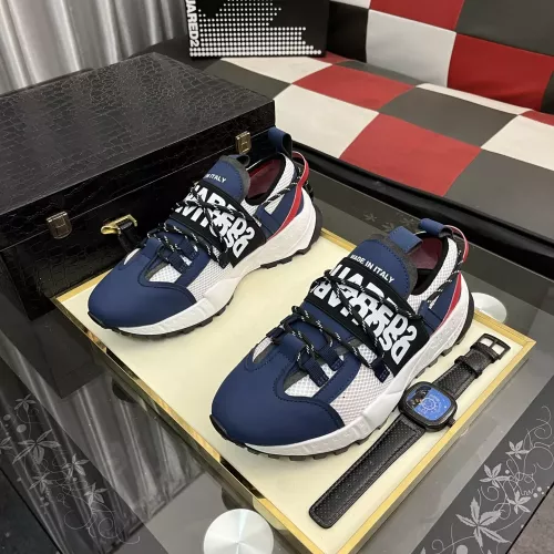 Replica Dsquared Casual Shoes For Men #1329682 $92.00 USD for Wholesale