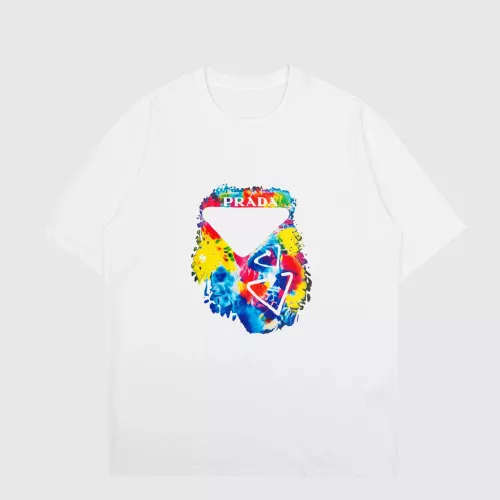 Cheap Prada T-Shirts Short Sleeved For Unisex #1329695, $$27.00 USD On Prada T-Shirts