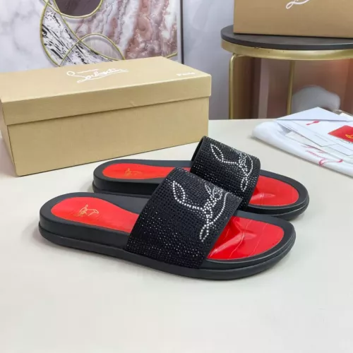 Replica Christian Louboutin CL Slippers For Men #1329701 $60.00 USD for Wholesale