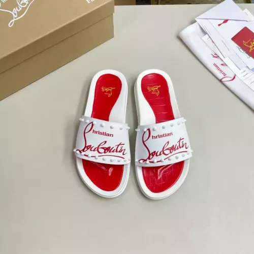 Replica Christian Louboutin CL Slippers For Men #1329702 $60.00 USD for Wholesale
