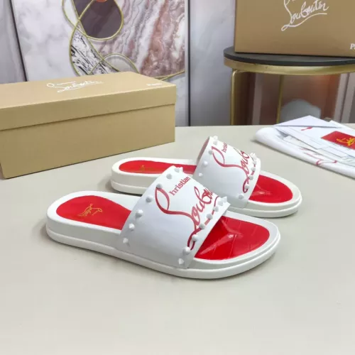 Replica Christian Louboutin CL Slippers For Men #1329702 $60.00 USD for Wholesale
