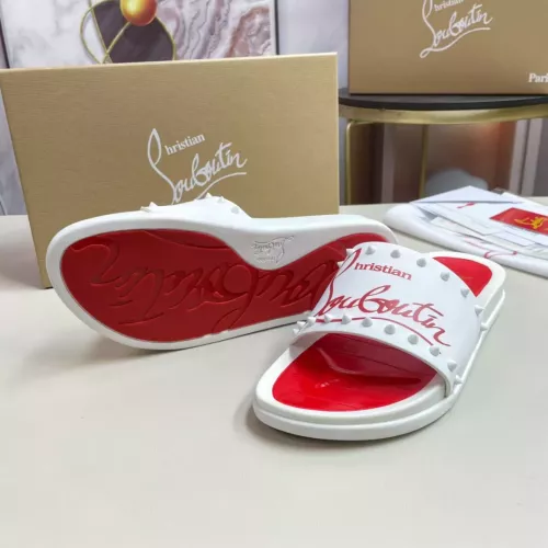 Replica Christian Louboutin CL Slippers For Men #1329702 $60.00 USD for Wholesale