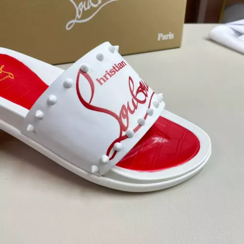 Replica Christian Louboutin CL Slippers For Men #1329702 $60.00 USD for Wholesale