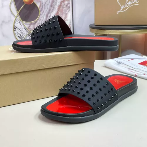 Replica Christian Louboutin CL Slippers For Men #1329707 $60.00 USD for Wholesale