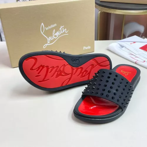 Replica Christian Louboutin CL Slippers For Men #1329707 $60.00 USD for Wholesale
