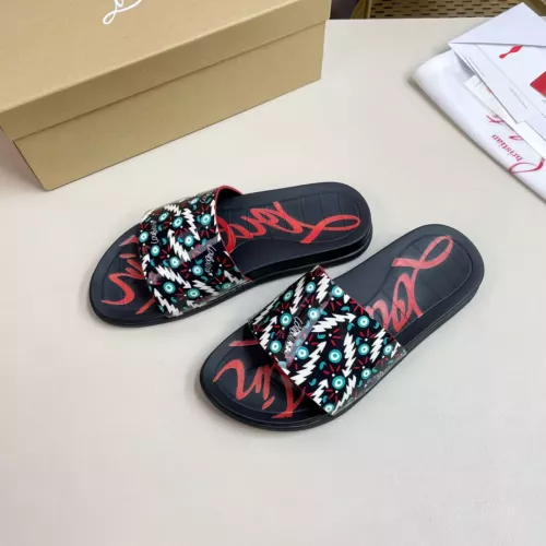 Cheap Christian Louboutin CL Slippers For Men #1329713, $$52.00 USD On Christian Louboutin CL Slippers