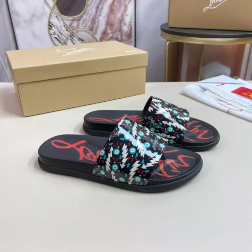 Replica Christian Louboutin CL Slippers For Men #1329713 $52.00 USD for Wholesale
