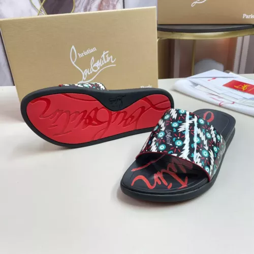 Replica Christian Louboutin CL Slippers For Men #1329713 $52.00 USD for Wholesale