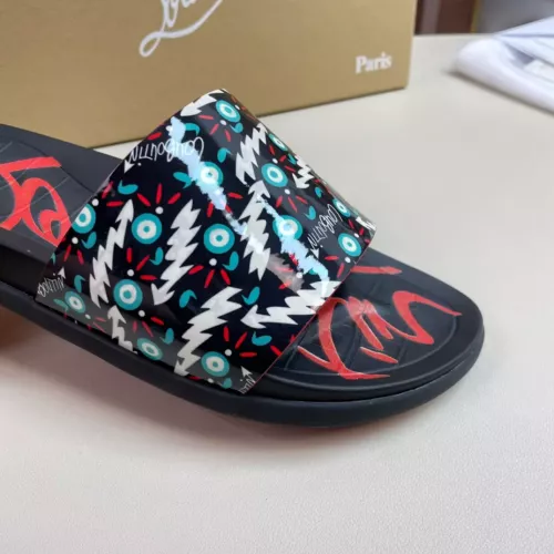 Replica Christian Louboutin CL Slippers For Men #1329713 $52.00 USD for Wholesale
