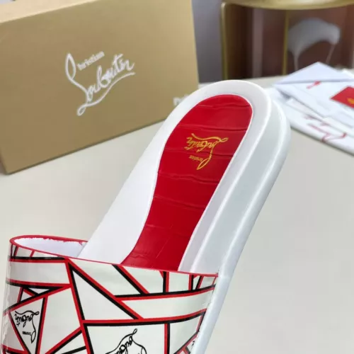 Replica Christian Louboutin CL Slippers For Men #1329716 $52.00 USD for Wholesale