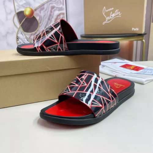 Replica Christian Louboutin CL Slippers For Men #1329717 $52.00 USD for Wholesale