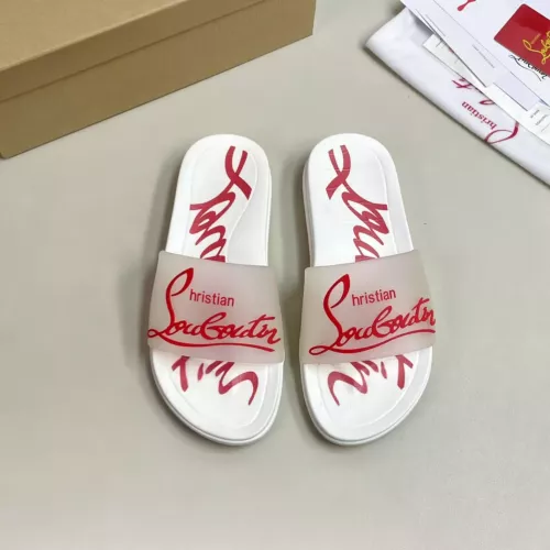 Replica Christian Louboutin CL Slippers For Men #1329720 $52.00 USD for Wholesale