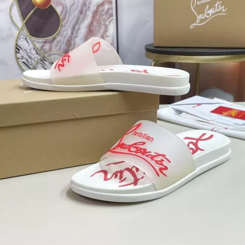 Replica Christian Louboutin CL Slippers For Men #1329720 $52.00 USD for Wholesale