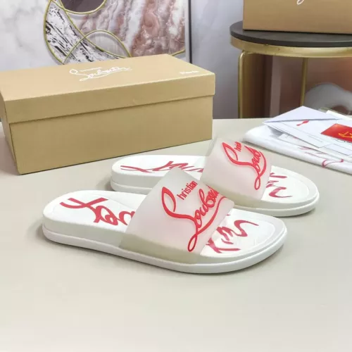 Replica Christian Louboutin CL Slippers For Men #1329720 $52.00 USD for Wholesale
