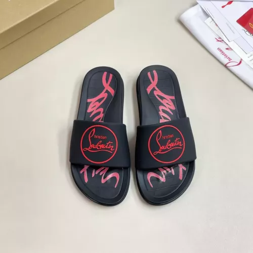 Replica Christian Louboutin CL Slippers For Men #1329722 $52.00 USD for Wholesale
