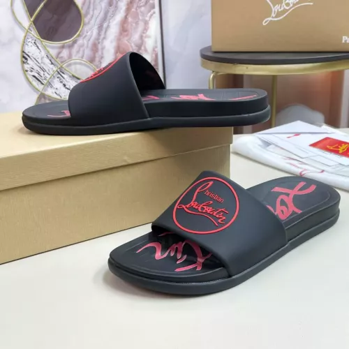 Replica Christian Louboutin CL Slippers For Men #1329722 $52.00 USD for Wholesale