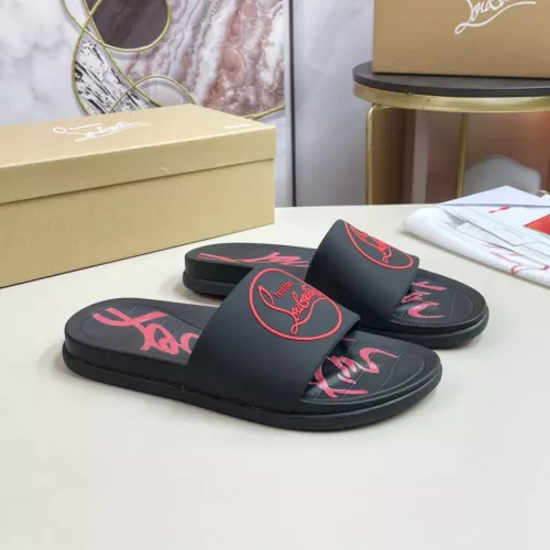 Replica Christian Louboutin CL Slippers For Men #1329722 $52.00 USD for Wholesale