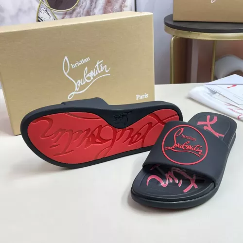 Replica Christian Louboutin CL Slippers For Men #1329722 $52.00 USD for Wholesale