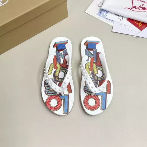 Replica Christian Louboutin CL Slippers For Men #1329727 $48.00 USD for Wholesale