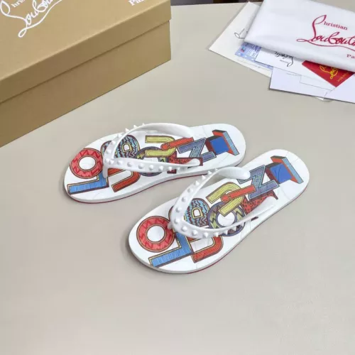 Replica Christian Louboutin CL Slippers For Men #1329727 $48.00 USD for Wholesale