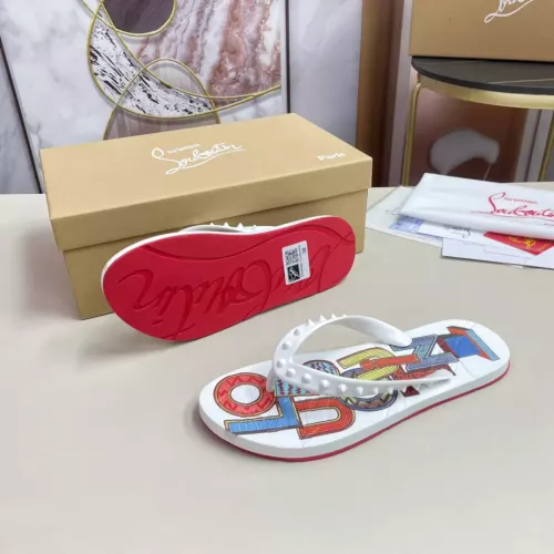 Replica Christian Louboutin CL Slippers For Men #1329727 $48.00 USD for Wholesale