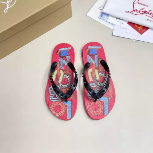 Replica Christian Louboutin CL Slippers For Men #1329728 $48.00 USD for Wholesale