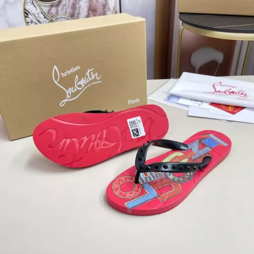 Replica Christian Louboutin CL Slippers For Men #1329728 $48.00 USD for Wholesale