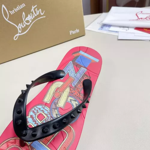 Replica Christian Louboutin CL Slippers For Men #1329728 $48.00 USD for Wholesale