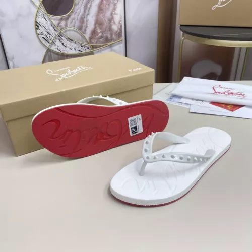 Replica Christian Louboutin CL Slippers For Men #1329731 $45.00 USD for Wholesale