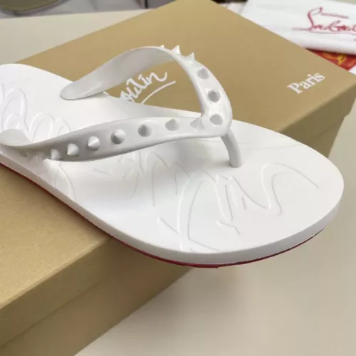 Replica Christian Louboutin CL Slippers For Men #1329731 $45.00 USD for Wholesale