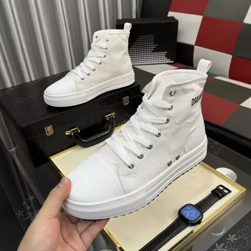 Cheap Dsquared High Tops Shoes For Men #1329749, $$82.00 USD On Dsquared High Tops Shoes