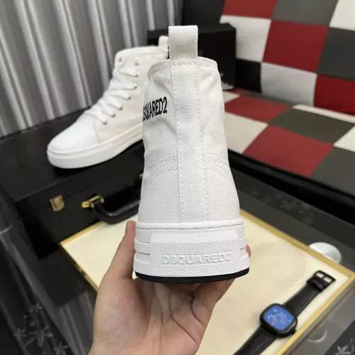Replica Dsquared High Tops Shoes For Men #1329749 $82.00 USD for Wholesale