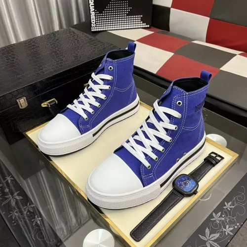 Replica Dsquared High Tops Shoes For Men #1329751 $82.00 USD for Wholesale