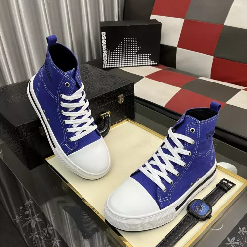 Replica Dsquared High Tops Shoes For Men #1329751 $82.00 USD for Wholesale
