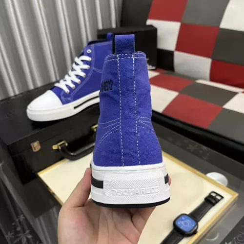 Replica Dsquared High Tops Shoes For Men #1329751 $82.00 USD for Wholesale