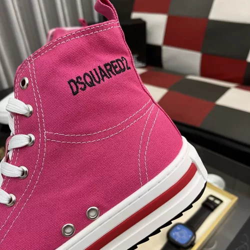 Replica Dsquared High Tops Shoes For Men #1329772 $82.00 USD for Wholesale