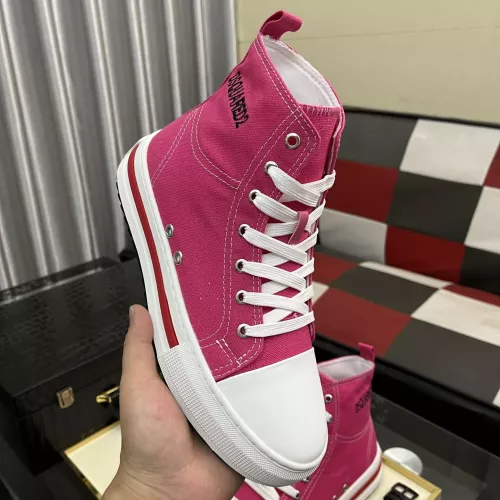 Replica Dsquared High Tops Shoes For Women #1329774 $82.00 USD for Wholesale