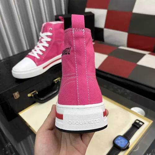 Replica Dsquared High Tops Shoes For Women #1329774 $82.00 USD for Wholesale
