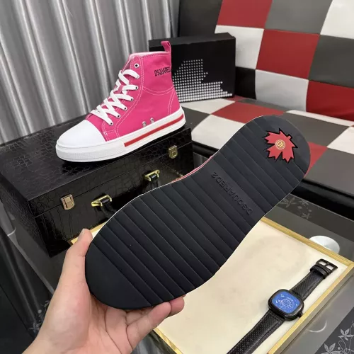 Replica Dsquared High Tops Shoes For Women #1329774 $82.00 USD for Wholesale